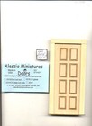 Door - 8 Raised Panel - 2312 Wooden Dollhouse Miniature 1 12 Scale Made In Usa