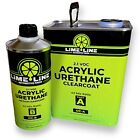 Lime Line Overall 2k Clearcoat 1 25 Gallon Kit