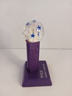Pez Dispenser No Feet -mystical Crystal Ball W  Silver Stars   Stand
