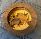 Artist Hand Made 3d Wolf Mountain Eagle Dollhouse Miniature 1 12 Scale  1-5 8   