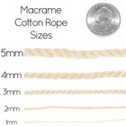 Colorful 5mm Cotton Rope - 50 Meter Spool For Macram    Dream Catchers   More