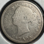 1890 Canada 10 Cents Dime Victoria 