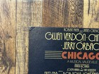 Vintage  chicago   Broadway Play Window Card Poster 14x22 46th Street Theater