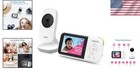 Vm819 Wireless Baby Monitor  2 8    Lcd  Night Color Vision  Secure Transmission