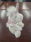 Russ Berrie Shining Stars Unicorn Pink   White Plush Stuffed Animal White Nwt