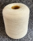 Nice Spool Cone Peru Soft Lace Alpaca Wool Yarn Mix 2lb 0oz 912g P64 Off White H