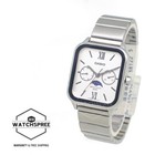 Casio Men s Analog Square Dial Stainless Steel Band Watch Mtp-m305d-7a2