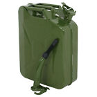2pcs 5 Gallon 20l Jerry Can Army Army Backup Military Steel Tank Durable Use