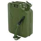 3pcs 5 Gallon 20l Jerry Can Army Backup Military Steel Tank Green Durable
