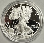 Proof 2017-w   American Silver Eagle 1 Oz Ogp W box   Coa  Free Us Shipping