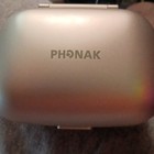 Used Upon Delivery Phonak Hearing Aid Case - Silver  Bluetooth And Hearing Aids 