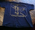 Rush Counterparts Tour T-shirt Concert Large L Blue