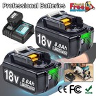 6 0ah Battery charger For Makita 18v 3 0ah Lxt Li-ion Battery Bl1830 Bl1860 Pack