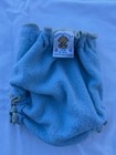 Loveybums  Large Baby Blue Wool Crepe Cover   Fit 18- 30 Lbs