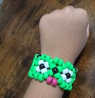 Handmade Gir Kandi Cuff     Invader Zim Inspired Rave Bracelet