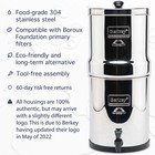 Crown Berkey 6 Gal Stainless Steel Housing Only W  Spigot - No Filters