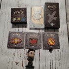 Firefly serenity Loot Crate Pins Keychain Plaque Coin Q Bits Mal Lot Comic Con