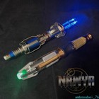 Doctor Who 11th Metal Sonic Screwdriver Cosplay Props Replica Led Colorful Gift