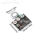 10-100pcs 30s Greeting Card Diy Recordable Voice Chip Music Box Sound Module Us