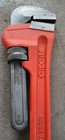 Ridgid 31045 60 Inch Heavy Duty Straight Pipe Wrench Cast Iron 8 In Jaw