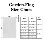 Personalized Garden Flag Customizable Yard Banner With Double Sided Printing    
