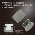 160 Pc Jic And Orfs  Hydraulic Cap And Plug Hose Tube And Pipe Fitting Kit