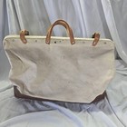 Vintage Klein Tools Bag 5102-20 Heavy Canvas Leather Lineman Storage Tote Usa