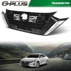 Front Bumper Upper Grille Fit For 2024-2025 Nissan Sentra S Sv 62310-6ly0a