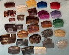 Huge Lot Of Vintage Hair Combs - 49