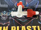 Shogun Warrior Set Of 14 White Missiles  -version 2 Red Fins -  Jumbo Machinder