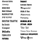 Custom Text Vinyl Lettering Sticker Decal Personalized Cups Laptop Windows Walls