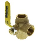 1  3 Way Female L Port 600 Wog Npt Brass Ball Valve  Threaded Plumbing 