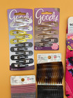 50  Piece New Old Stock Hair Accessories Lot Hn Goody Scunci  Scrunchies  Clips
