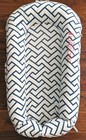 Dockatot Deluxe  Dock Chevron Stripes Plus 2 Extra Covers Floral Palms 