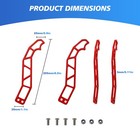 2pcs Steel Door Latches Handle For Can-am Maverick X3 X Ds Turbo R Max 2017-2025