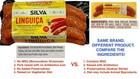 3 Lbs Silva Linguica Portuguese Linguisa Sausage 48oz Fresh