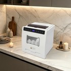 Countertop Dishwasher Portable Multifulctional White Mini Dishwasher 800w