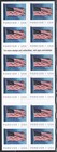 Scott  5344 2019 Us Flag Double-sided Booklet 5 Books 100 Mnh