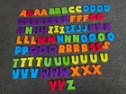 Lot Of 151 Magnetic Letters Numbers Abc 123 Fridge Uppercase Signs Plastic Set