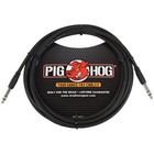 Pig Hog Ptrs10 High Performance 1 4  Trs Instrument Cable  10 Feet  2-pack 