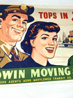 Vintage Mayflower Goodwin Moving   Storage Co  Advertising Sign Poster