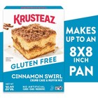 4 Pack Krusteaz Gluten Free Baking Mix  Cinnamon Swirl Crumb Cake Muffin 20 Oz