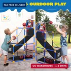 Joyin Arcade Basketball Game Set With 4 Balls And Hoop For Kids 3  Years Old Ind