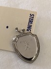 1960   s African Lion Safari Port Clinton Ohio Sterling Silver Bracelet Charm