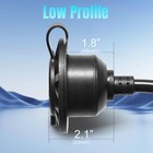 15a 20a Weatherproof Outdoor Power Outlet  Receptacle Outlet 125 Volt Black 