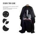 Hair Cutting Barber Cape With Viewing Window-salon Cover  Hair Drape For Stylish