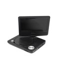 Proscan Elite Portable 7  Swivel Screen Dvd Player Sd Card Slot 2 5 Battery Blk