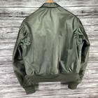 Vintage Flyers Cwu-36 p Jacket Mens Medium Green Mil-j-83382c Usaf Flight Bomber