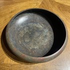 Antique Japanese Bronze Bowl From Meiji Period  Heavy Cast 9 5    Basin