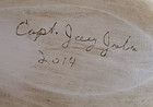 Wood Handcrafted Painted Canada Goose Signed   Dated